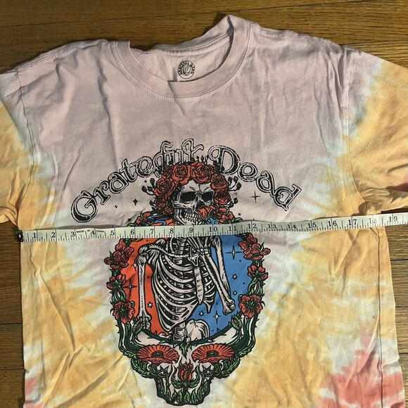 Grateful Dead (Stealie/Skelton Rose) Tie Dye Tshirt (XS) Officially Licensed - Picture 4 of 5